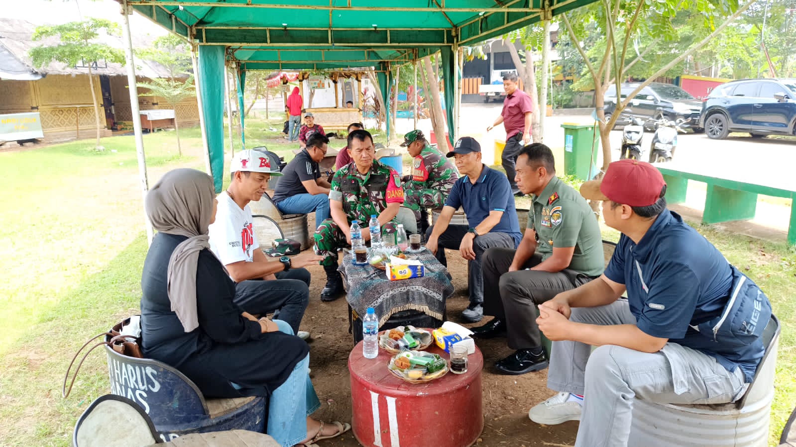 Silaturahmi Dandim 0507 Bekasi Dorong Revitalisasi Danau Indah  1