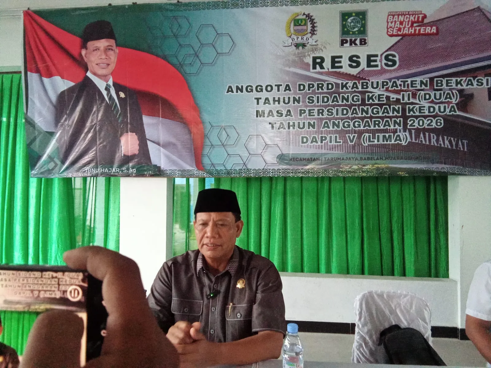 Gelar Reses DPRD Kabupaten Bekasi H.Ibnu Hajar S.Ag Serap Aspirasi Masyarakat 1
